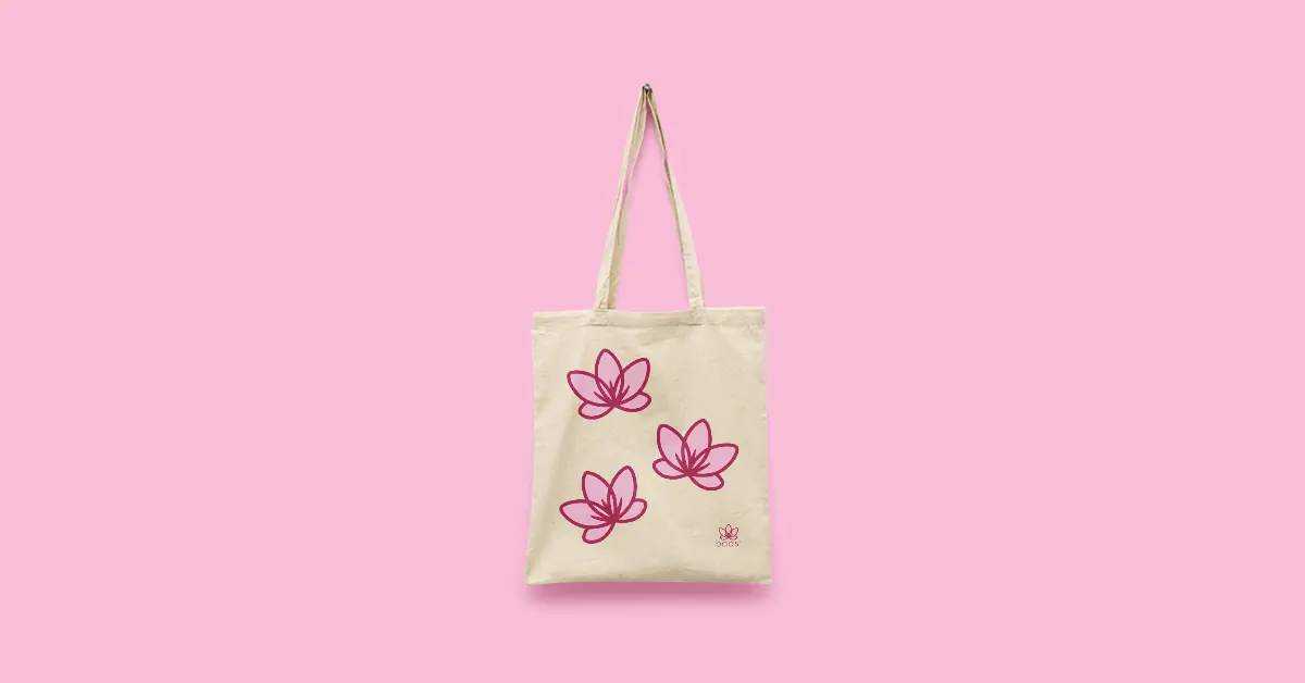 We Wear Boost Lotus Tote Bag
