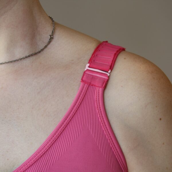Loungerie Pink Bralette Shoulder